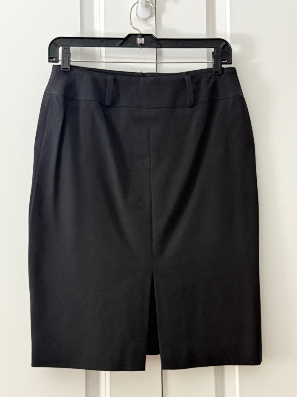 Shin Choi Black Pencil Skirt Fully Lined Classic Shin Choi Skirt Size 4